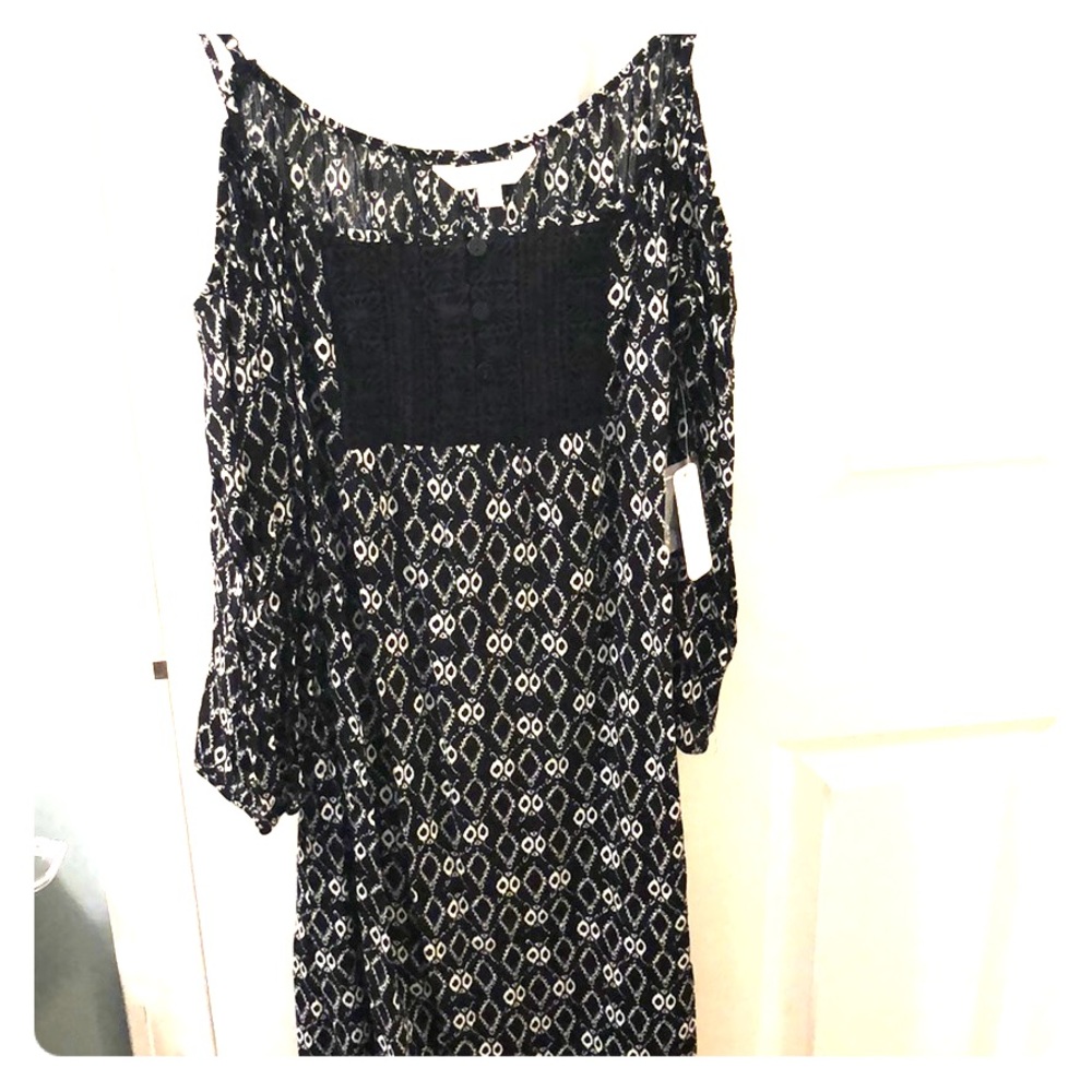 Charlotte Russe cold shoulder dress